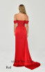 Alfa Beta 5649 Red Back Dress