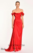 Alfa Beta 5649 Red Front Dress