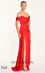 Alfa Beta 5649 Red Long Dress