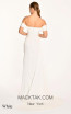 Alfa Beta 5649 White Back Dress