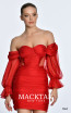Alfa Beta B5652 Red Dress