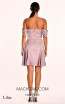 Alfa Beta B5678 Lilac Back Dress