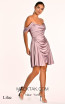 Alfa Beta B5678 Lilac Evening Dress