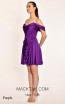 Alfa Beta B5678 Purple Side Dress