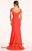 Alfa Beta B5682 Orange Back Dress