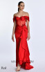 Alfa Beta B5683 Red Side Dress