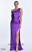 Alfa Beta B5686 Purple Dress
