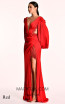 Alfa Beta B5690 Red Evening Dress