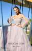 Alfa Beta B5695 Pink Gray Detail Dress