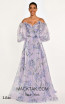 Alfa Beta B5698 Lilac Off Shoulder Dress