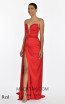 Alfa Beta B5701 Red Back Dress