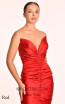 Alfa Beta 5706 Red Detail Dress