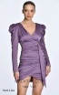 Alfa Beta 5709 Dark Lilac Evening Dress