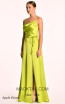 Alfa Beta B5710 Apple Green Simple Dress