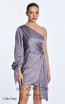 Alfa Beta B5713 Lilac Gray Dress