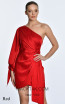 Alfa Beta B5713 Red Dress