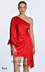 Alfa Beta B5713 Red Mini Dress