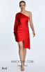 Alfa Beta B5713 Red Front Dress