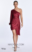 Alfa Beta B5713 Wine Front Dress