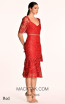 Alfa Beta B5721 Red Tulle Dress