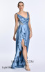 Alfa Beta B5726 Light Blue Side Dress