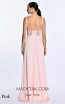 Alfa Beta B5726 Pink Back Dress