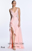 Alfa Beta B5726 Pink Front Dress