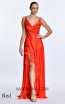 Alfa Beta B5726 Red Long Dress