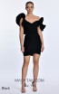 Alfa Beta 5730 Black Front Dress