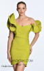 Alfa Beta 5730 Oxide Green Detail Dress