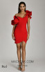 Alfa Beta 5730 Red Front Dress