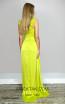 Alfa Beta B5736 Apple Green Back Dress