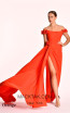 Alfa Beta B5736 Orange Front Dress
