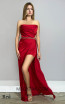 Alfa Beta B5755 Red Evening Dress