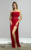 Alfa Beta B5755 Red Backless Dress
