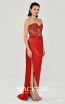 Alfa Beta B5758 Red Dress