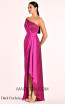 Alfa Beta B5769 Dark Fuchsia Side Dress