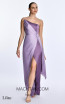 Alfa Beta B5769 Lilac Satin Dress