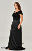 Alfa Beta B5775 Black Dress