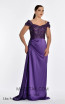Alfa Beta B5775 Lilac Purple Dress