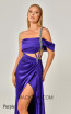 Alfa Beta 5780 Purple Detail Dress
