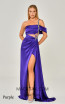 Alfa Beta 5780 Purple Front Dress