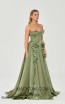 Alfa Beta 5782 Green Janjan Dress