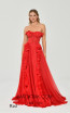 Alfa Beta 5782 Red Front Dress