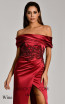 Alfa Beta B5785 Wine Detail Dress