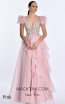 Alfa Beta B5806 Pink Backless Dress