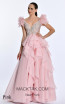 Alfa Beta B5806 Pink A Line Dress