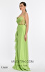 Alfa Beta B5807 Green Sleeveless Dress