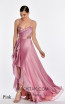 Alfa Beta B5807 Pink Front Dress