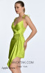 Alfa Beta B5808 Apple Green Side Dress 